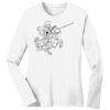 1-DAY RUSH NO MINIMUM Ladies Long Sleeve Crew Neck T-Shirt Thumbnail