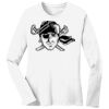 1-DAY RUSH NO MINIMUM Ladies Long Sleeve Crew Neck T-Shirt Thumbnail