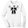 1-DAY RUSH NO MINIMUM Ladies Long Sleeve Crew Neck T-Shirt Thumbnail
