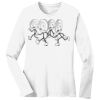 1-DAY RUSH NO MINIMUM Ladies Long Sleeve Crew Neck T-Shirt Thumbnail