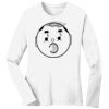 1-DAY RUSH NO MINIMUM Ladies Long Sleeve Crew Neck T-Shirt Thumbnail