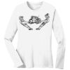 1-DAY RUSH NO MINIMUM Ladies Long Sleeve Crew Neck T-Shirt Thumbnail