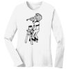 1-DAY RUSH NO MINIMUM Ladies Long Sleeve Crew Neck T-Shirt Thumbnail