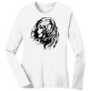 1-DAY RUSH NO MINIMUM Ladies Long Sleeve Crew Neck T-Shirt Thumbnail