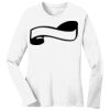1-DAY RUSH NO MINIMUM Ladies Long Sleeve Crew Neck T-Shirt Thumbnail