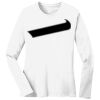 1-DAY RUSH NO MINIMUM Ladies Long Sleeve Crew Neck T-Shirt Thumbnail