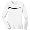 1-DAY RUSH NO MINIMUM Ladies Long Sleeve Crew Neck T-Shirt Thumbnail