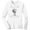 1-DAY RUSH NO MINIMUM Ladies Long Sleeve Crew Neck T-Shirt Thumbnail