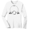 1-DAY RUSH NO MINIMUM Ladies Long Sleeve Crew Neck T-Shirt Thumbnail