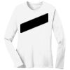 1-DAY RUSH NO MINIMUM Ladies Long Sleeve Crew Neck T-Shirt Thumbnail