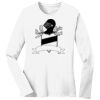 1-DAY RUSH NO MINIMUM Ladies Long Sleeve Crew Neck T-Shirt Thumbnail