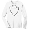 1-DAY RUSH NO MINIMUM Ladies Long Sleeve Crew Neck T-Shirt Thumbnail