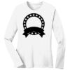 1-DAY RUSH NO MINIMUM Ladies Long Sleeve Crew Neck T-Shirt Thumbnail