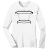 1-DAY RUSH NO MINIMUM Ladies Long Sleeve Crew Neck T-Shirt Thumbnail
