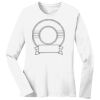 1-DAY RUSH NO MINIMUM Ladies Long Sleeve Crew Neck T-Shirt Thumbnail