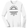 1-DAY RUSH NO MINIMUM Ladies Long Sleeve Crew Neck T-Shirt Thumbnail