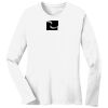 1-DAY RUSH NO MINIMUM Ladies Long Sleeve Crew Neck T-Shirt Thumbnail