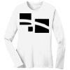1-DAY RUSH NO MINIMUM Ladies Long Sleeve Crew Neck T-Shirt Thumbnail
