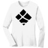 1-DAY RUSH NO MINIMUM Ladies Long Sleeve Crew Neck T-Shirt Thumbnail