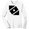 1-DAY RUSH NO MINIMUM Ladies Long Sleeve Crew Neck T-Shirt Thumbnail