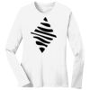1-DAY RUSH NO MINIMUM Ladies Long Sleeve Crew Neck T-Shirt Thumbnail