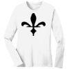 1-DAY RUSH NO MINIMUM Ladies Long Sleeve Crew Neck T-Shirt Thumbnail