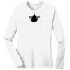 1-DAY RUSH NO MINIMUM Ladies Long Sleeve Crew Neck T-Shirt Thumbnail