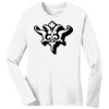 1-DAY RUSH NO MINIMUM Ladies Long Sleeve Crew Neck T-Shirt Thumbnail