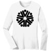 1-DAY RUSH NO MINIMUM Ladies Long Sleeve Crew Neck T-Shirt Thumbnail