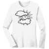 1-DAY RUSH NO MINIMUM Ladies Long Sleeve Crew Neck T-Shirt Thumbnail