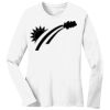 1-DAY RUSH NO MINIMUM Ladies Long Sleeve Crew Neck T-Shirt Thumbnail