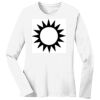 1-DAY RUSH NO MINIMUM Ladies Long Sleeve Crew Neck T-Shirt Thumbnail