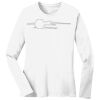 1-DAY RUSH NO MINIMUM Ladies Long Sleeve Crew Neck T-Shirt Thumbnail