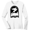1-DAY RUSH NO MINIMUM Ladies Long Sleeve Crew Neck T-Shirt Thumbnail