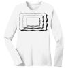 1-DAY RUSH NO MINIMUM Ladies Long Sleeve Crew Neck T-Shirt Thumbnail