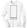 1-DAY RUSH NO MINIMUM Ladies Long Sleeve Crew Neck T-Shirt Thumbnail