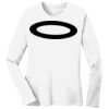 1-DAY RUSH NO MINIMUM Ladies Long Sleeve Crew Neck T-Shirt Thumbnail