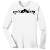 1-DAY RUSH NO MINIMUM Ladies Long Sleeve Crew Neck T-Shirt Thumbnail
