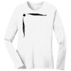 1-DAY RUSH NO MINIMUM Ladies Long Sleeve Crew Neck T-Shirt Thumbnail