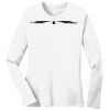 1-DAY RUSH NO MINIMUM Ladies Long Sleeve Crew Neck T-Shirt Thumbnail