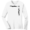 1-DAY RUSH NO MINIMUM Ladies Long Sleeve Crew Neck T-Shirt Thumbnail