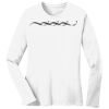 1-DAY RUSH NO MINIMUM Ladies Long Sleeve Crew Neck T-Shirt Thumbnail