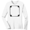 1-DAY RUSH NO MINIMUM Ladies Long Sleeve Crew Neck T-Shirt Thumbnail