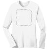 1-DAY RUSH NO MINIMUM Ladies Long Sleeve Crew Neck T-Shirt Thumbnail
