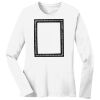 1-DAY RUSH NO MINIMUM Ladies Long Sleeve Crew Neck T-Shirt Thumbnail
