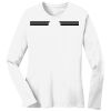 1-DAY RUSH NO MINIMUM Ladies Long Sleeve Crew Neck T-Shirt Thumbnail