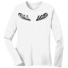1-DAY RUSH NO MINIMUM Ladies Long Sleeve Crew Neck T-Shirt Thumbnail