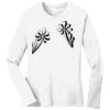 1-DAY RUSH NO MINIMUM Ladies Long Sleeve Crew Neck T-Shirt Thumbnail