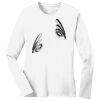 1-DAY RUSH NO MINIMUM Ladies Long Sleeve Crew Neck T-Shirt Thumbnail