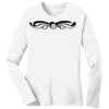 1-DAY RUSH NO MINIMUM Ladies Long Sleeve Crew Neck T-Shirt Thumbnail